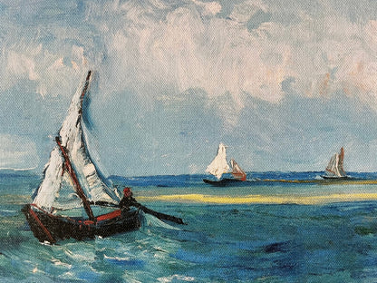 Seascape near les Saintes-Maries-de-la-Mer