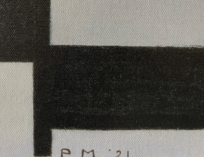 Composition with Large Red Plane, Yellow, Black, Grey and Blue