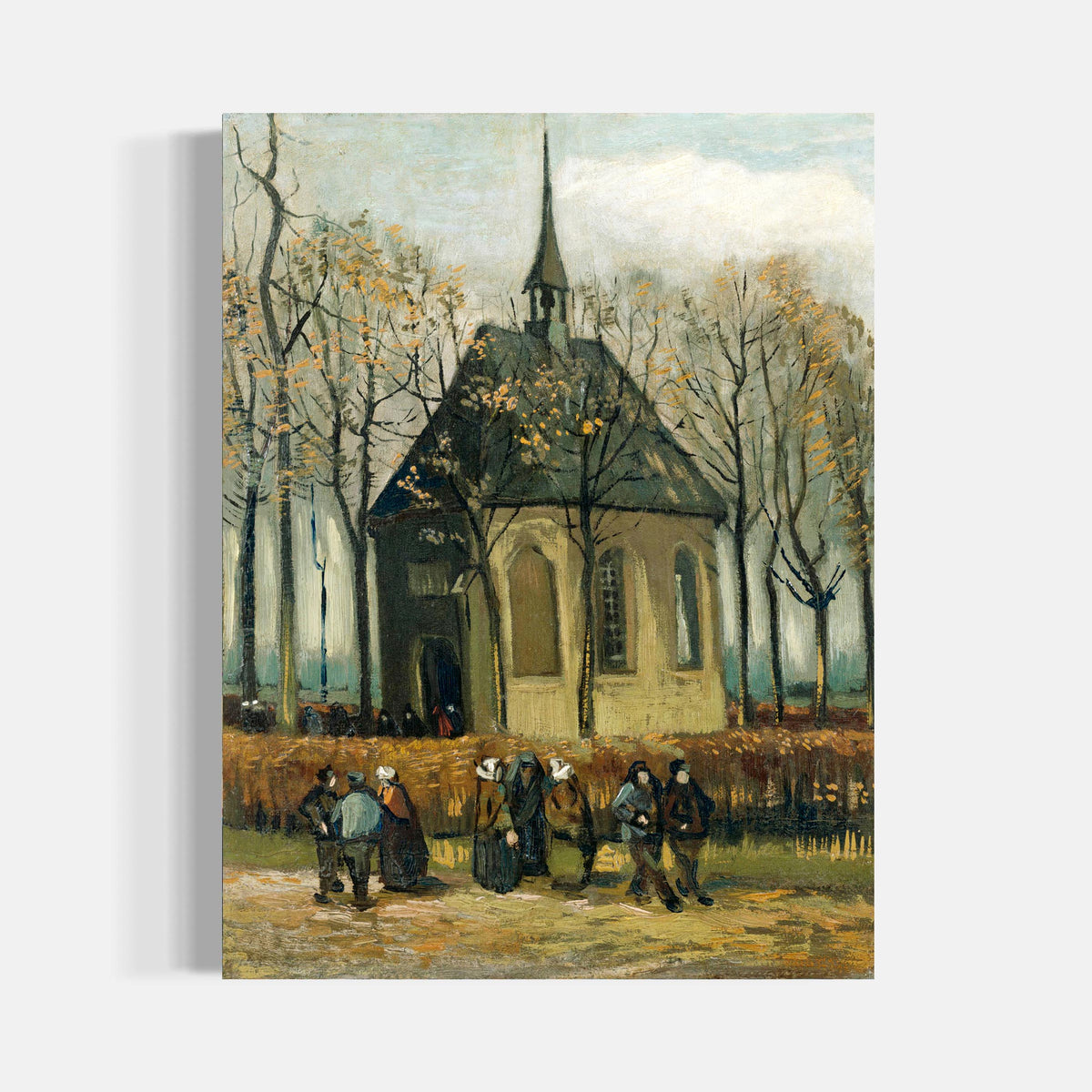 Congregation Leaving the Church