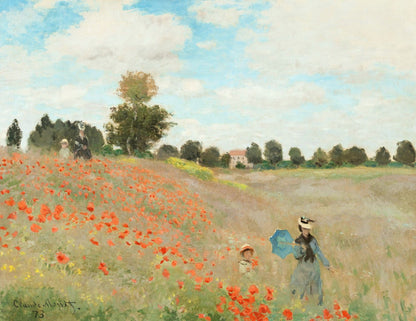 The Poppy Field near Argenteuil