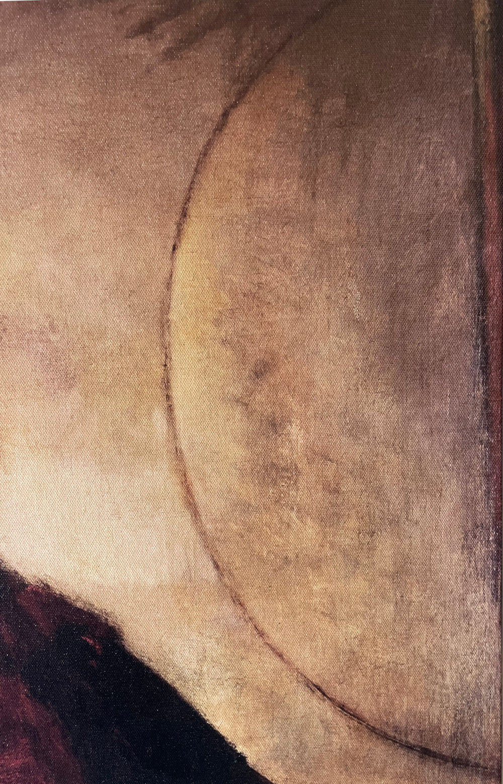 Self-Portrait with Two Circles